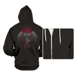 Viking Fury - Hoodies Hoodies RIPT Apparel Small / Black