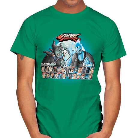 Villain Fighter - Best Seller - Mens T-Shirts RIPT Apparel Small / Kelly Green