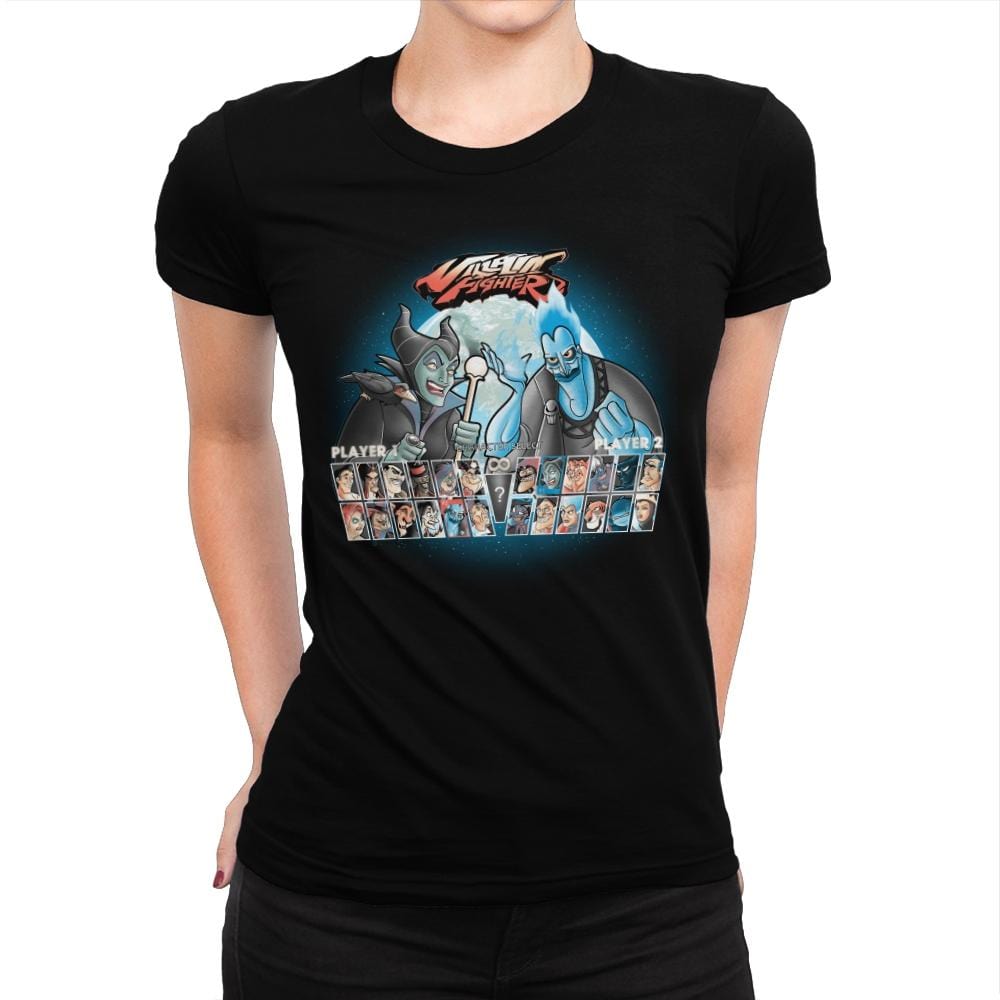 Villain Fighter - Best Seller - Womens Premium T-Shirts RIPT Apparel Small / Indigo