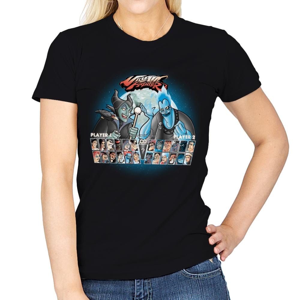 Villain Fighter - Best Seller - Womens T-Shirts RIPT Apparel Small / Black