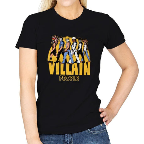 Villain People - Womens T-Shirts RIPT Apparel Small / Black