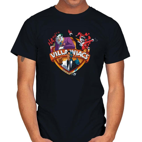 Villainiacs - Mens T-Shirts RIPT Apparel Small / Black