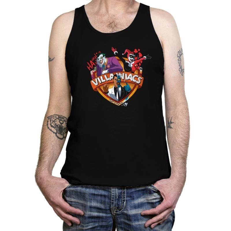 Villainiacs - Tanktop Tanktop RIPT Apparel X-Small / Black