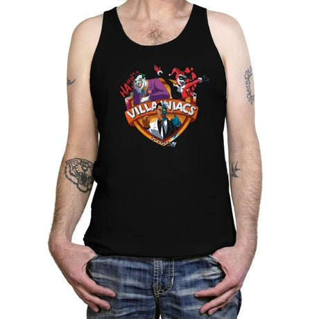 Villainiacs - Tanktop Tanktop RIPT Apparel X-Small / Black