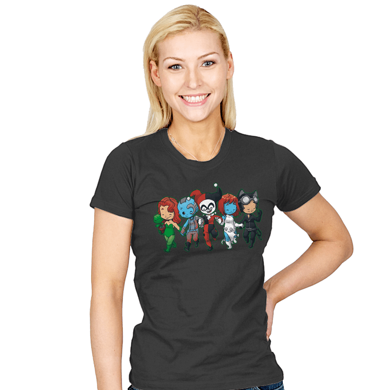 Villainous BFFs - Womens T-Shirts RIPT Apparel
