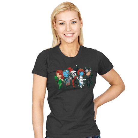 Villainous BFFs - Womens T-Shirts RIPT Apparel