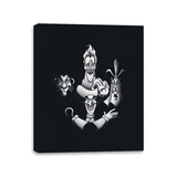 Villainous Rhapsody - Canvas Wraps Canvas Wraps RIPT Apparel 11x14 / Black