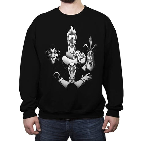 Villainous Rhapsody - Crew Neck Sweatshirt Crew Neck Sweatshirt RIPT Apparel Small / Black
