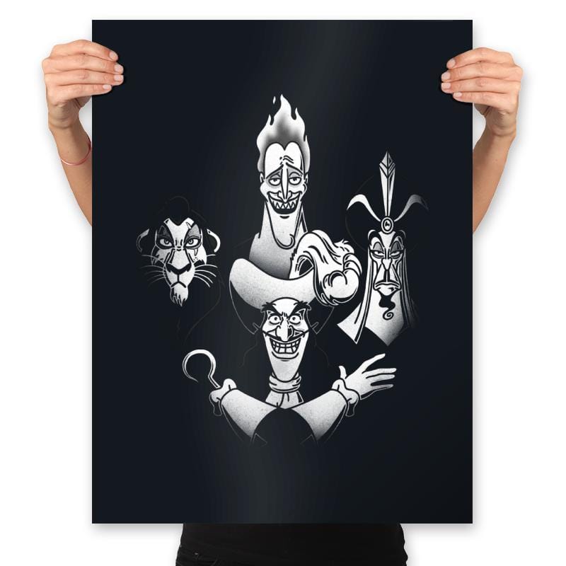 Villainous Rhapsody - Prints Posters RIPT Apparel 18x24 / Black