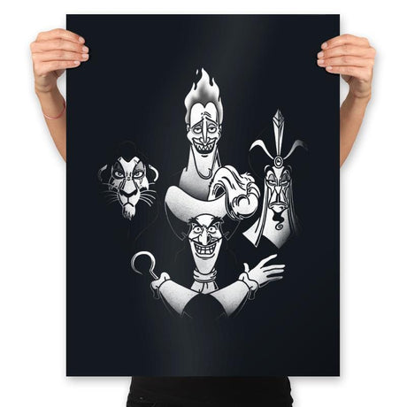 Villainous Rhapsody - Prints Posters RIPT Apparel 18x24 / Black