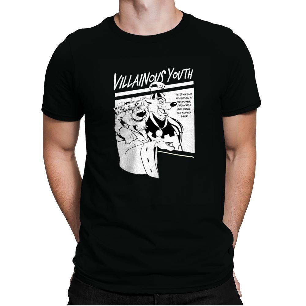 Villainous Youth  - Mens Premium T-Shirts RIPT Apparel Small / Black