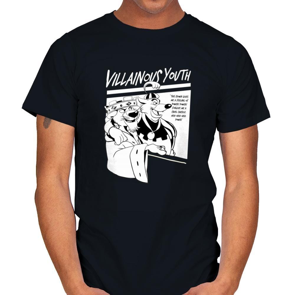 Villainous Youth  - Mens T-Shirts RIPT Apparel Small / Black