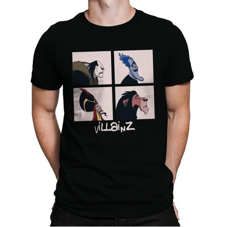 Villainz - Mens Premium T-Shirts RIPT Apparel Small / Black