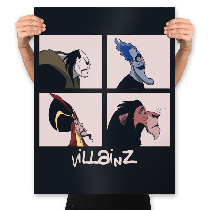 Villainz - Prints Posters RIPT Apparel 18x24 / Black