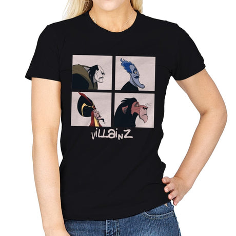 Villainz - Womens T-Shirts RIPT Apparel Small / Black