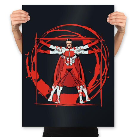 Viltrumite Man - Prints Posters RIPT Apparel 18x24 / Black