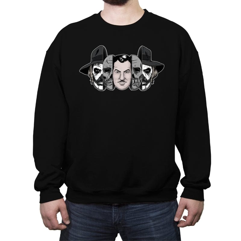 Vincent Capes - Crew Neck Sweatshirt Crew Neck Sweatshirt RIPT Apparel Small / Black