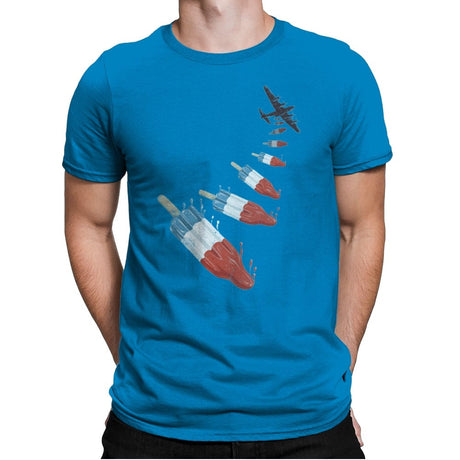 Vintage Bomb Pops - Mens Premium T-Shirts RIPT Apparel Small / Turqouise