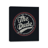 Vintage Dude - Canvas Wraps Canvas Wraps RIPT Apparel 11x14 / Black