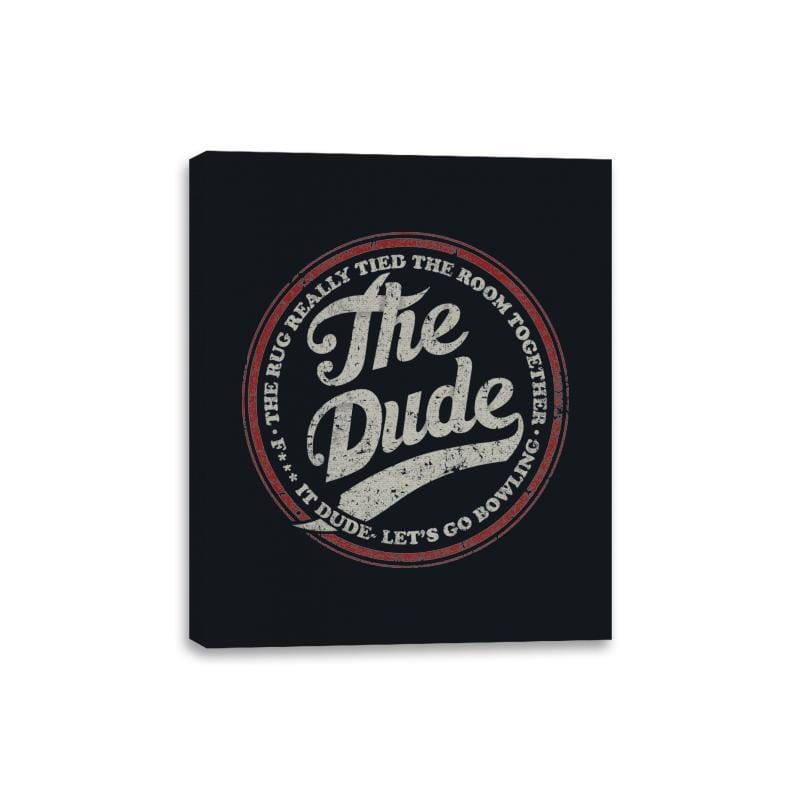 Vintage Dude - Canvas Wraps Canvas Wraps RIPT Apparel 8x10 / Black