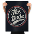 Vintage Dude - Prints Posters RIPT Apparel 18x24 / Black