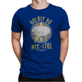 Vintage Explorers - Mens Premium T-Shirts RIPT Apparel Small / Royal