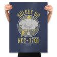 Vintage Explorers - Prints Posters RIPT Apparel 18x24 / Navy