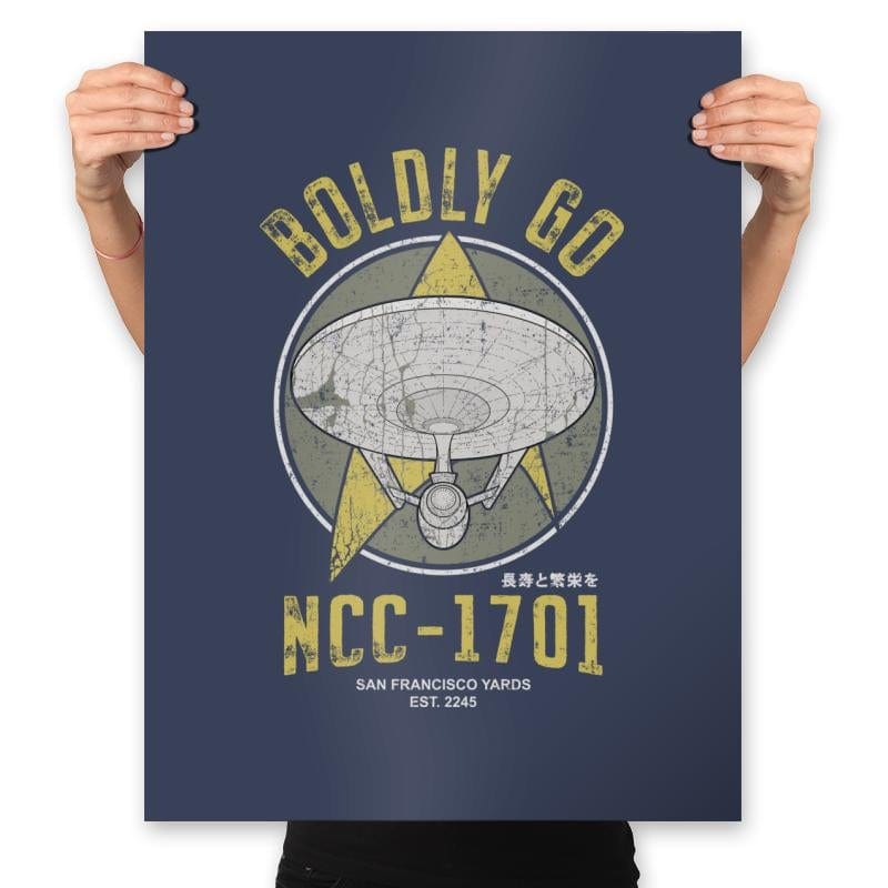 Vintage Explorers - Prints Posters RIPT Apparel 18x24 / Navy