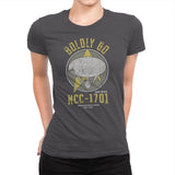 Vintage Explorers - Womens Premium T-Shirts RIPT Apparel Small / Heavy Metal