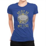 Vintage Explorers - Womens Premium T-Shirts RIPT Apparel Small / Royal
