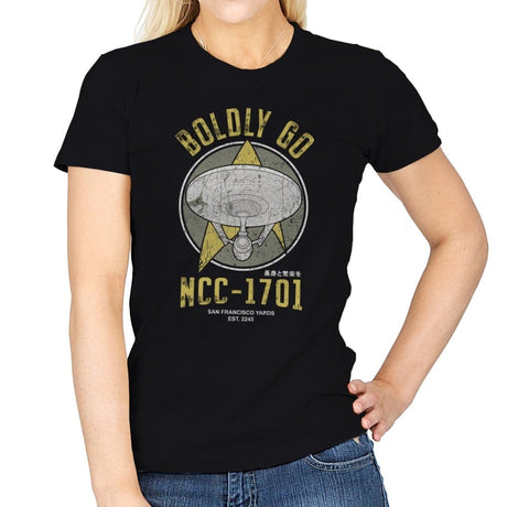 Vintage Explorers - Womens T-Shirts RIPT Apparel Small / Black
