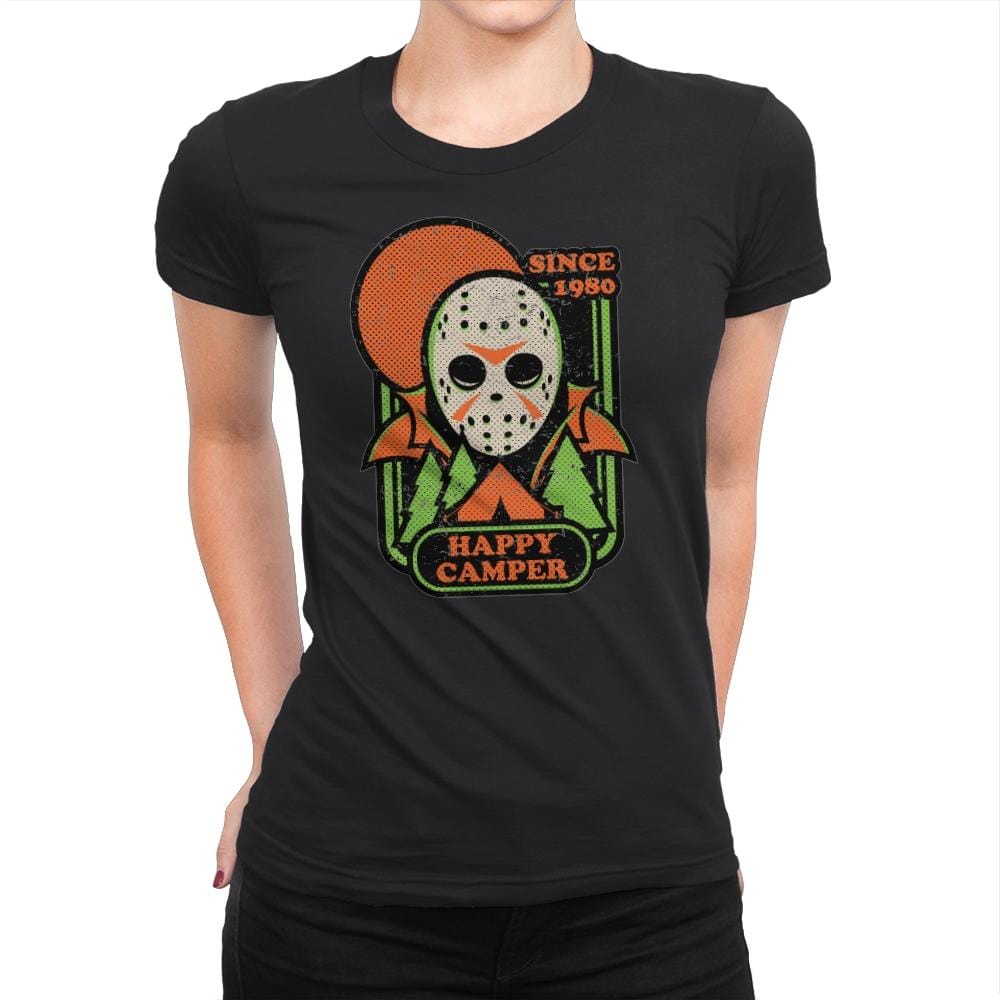 Vintage Jason - Womens Premium T-Shirts RIPT Apparel Small / Black