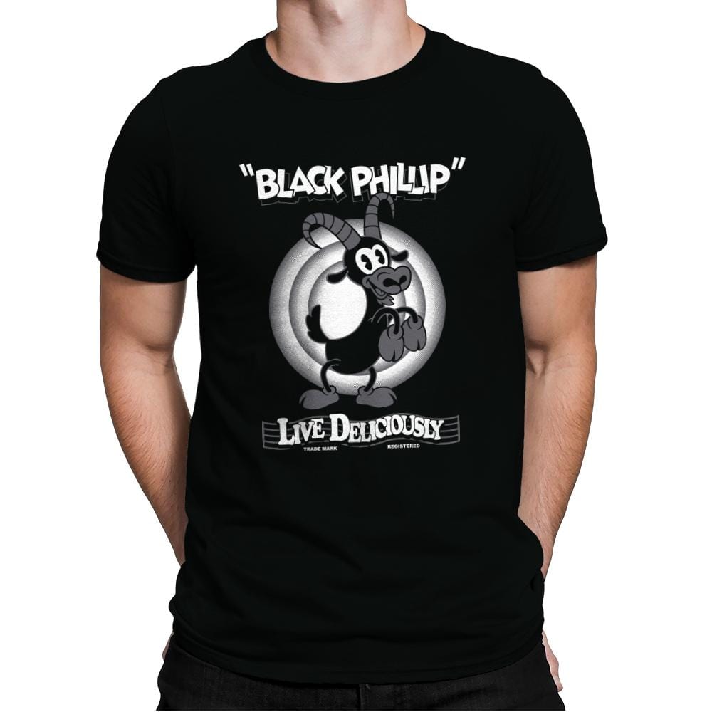 Vintage Phillip - Mens Premium T-Shirts RIPT Apparel Small / Black