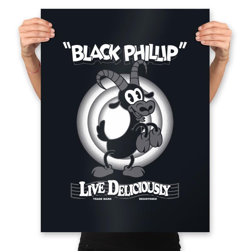 Vintage Phillip - Prints Posters RIPT Apparel 18x24 / Black