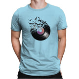 Vinyl - Back to Nature - Mens Premium T-Shirts RIPT Apparel Small / Light Blue