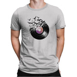 Vinyl - Back to Nature - Mens Premium T-Shirts RIPT Apparel Small / Light Grey