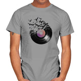 Vinyl - Back to Nature - Mens T-Shirts RIPT Apparel Small / Sport Grey