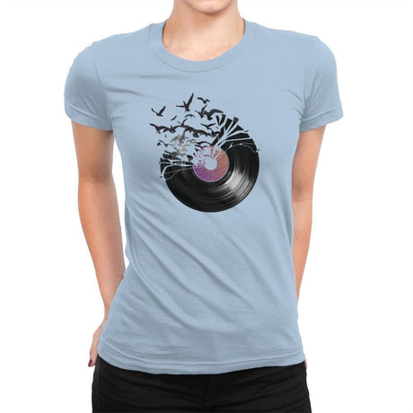 Vinyl - Back to Nature - Womens Premium T-Shirts RIPT Apparel Small / Cancun
