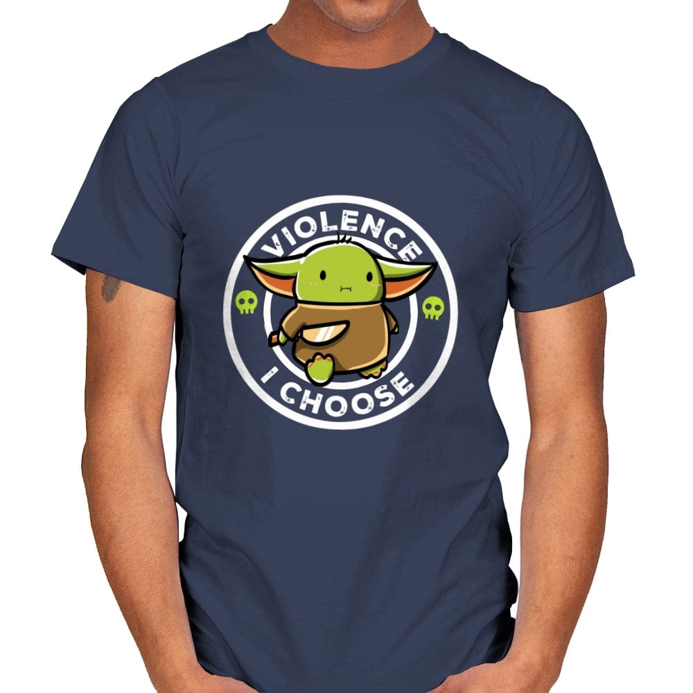 Violence I Choose Mens T Shirts RIPT Apparel