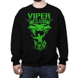Viper Club - Crew Neck Sweatshirt Crew Neck Sweatshirt RIPT Apparel Small / Black