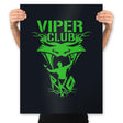 Viper Club - Prints Posters RIPT Apparel 18x24 / Black