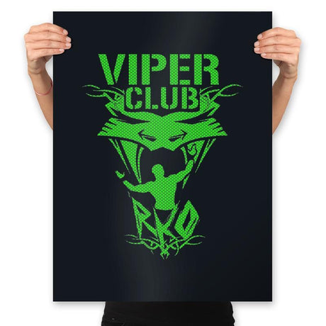 Viper Club - Prints Posters RIPT Apparel 18x24 / Black