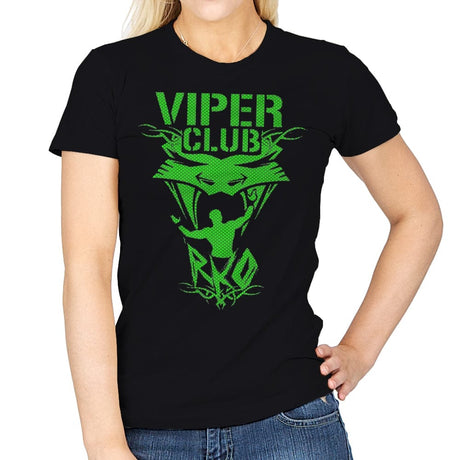 Viper Club - Womens T-Shirts RIPT Apparel Small / Black