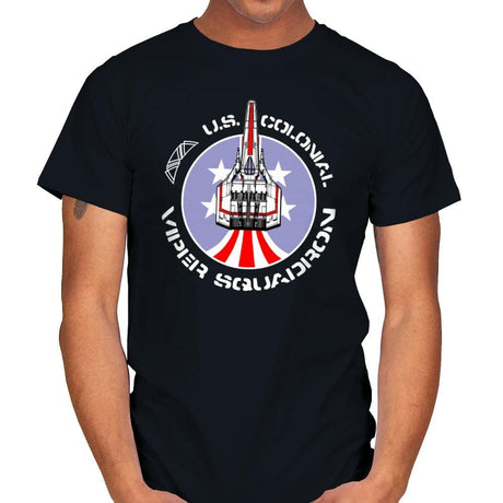 Viper Squadron - Mens T-Shirts RIPT Apparel Small / Black