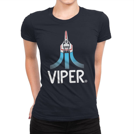 Viper - Womens Premium T-Shirts RIPT Apparel Small / Midnight Navy