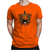 Viridis Draconis Monstrum - Zordwarts - Mens Premium T-Shirts RIPT Apparel Small / Classic Orange