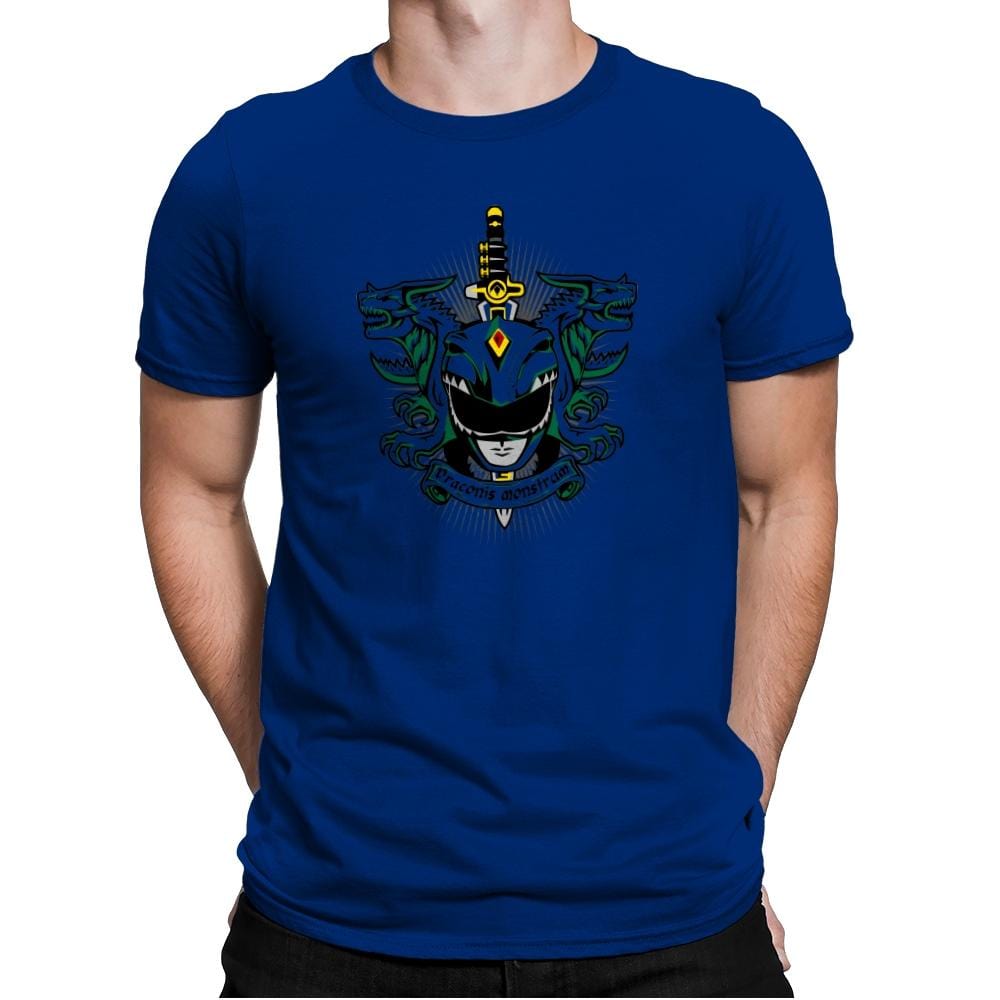 Viridis Draconis Monstrum - Zordwarts - Mens Premium T-Shirts RIPT Apparel Small / Royal