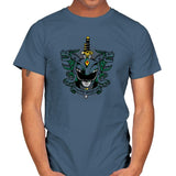 Viridis Draconis Monstrum - Zordwarts - Mens T-Shirts RIPT Apparel Small / Indigo Blue