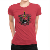 Viridis Draconis Monstrum - Zordwarts - Womens Premium T-Shirts RIPT Apparel Small / Red