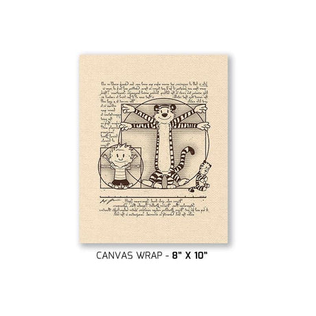 Virtruvian Buddies Exclusive - Canvas Wraps Canvas Wraps RIPT Apparel 8x10 inch